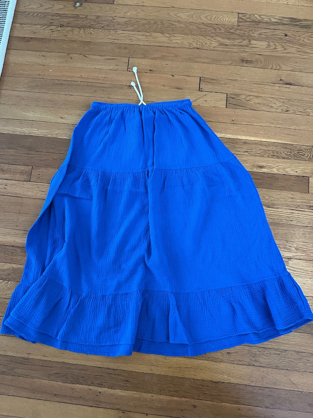 Tiny Big Sister Gauze Midi Skirt